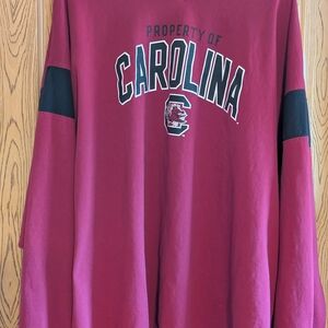Men's University of South Carolina Gamecocks Long Sleeve Shirt Size 2XL